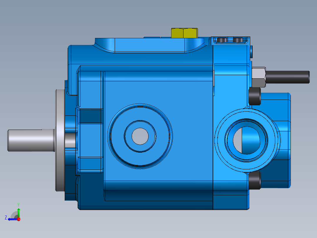 Continental Hydraulics-259482液压元件右视图