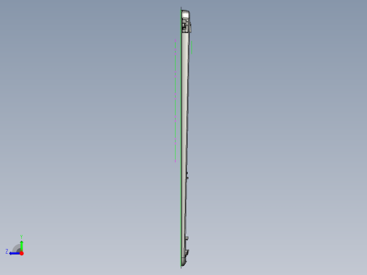 笔记本C壳铣KB框程序模型右视缩略图