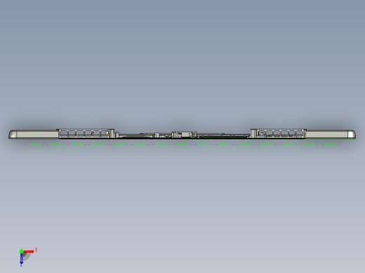 笔记本C壳铣KB框程序模型俯视缩略图