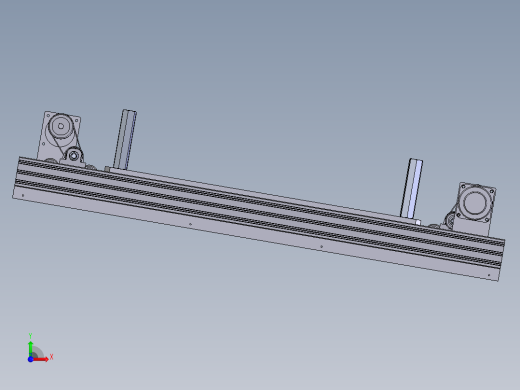 双通道载具流线