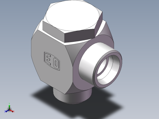 高压铰接式90度接头、1DI-36-B16