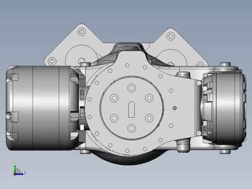 摆线减速器、摆线针轮减速器、减速器(5)左视缩略图