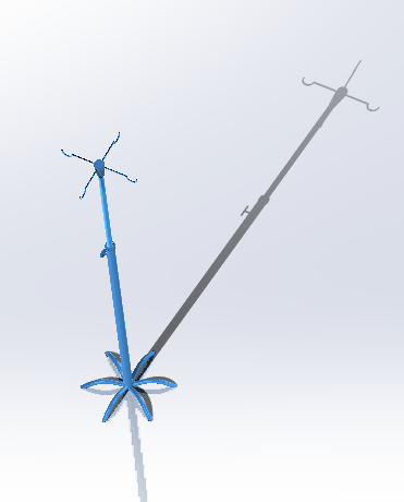 固定式静脉输液支架