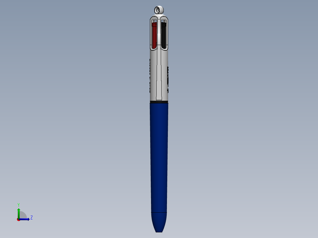 笔、中性笔、铅笔(50)左视图