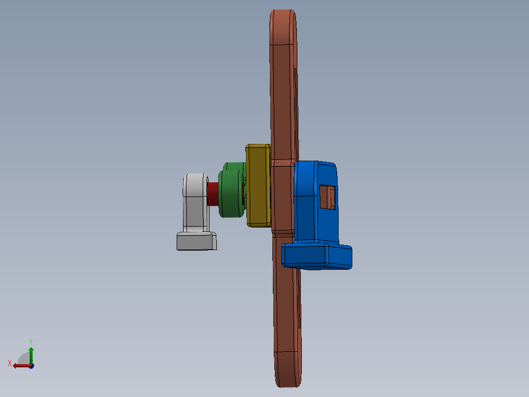 曲柄模块 (1)后视图