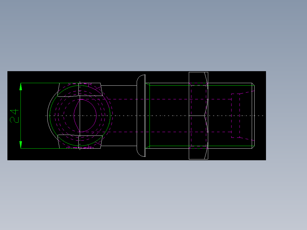 PARKER管接头EO Bulkhead elbow WSV16SOMD71(16)_top
