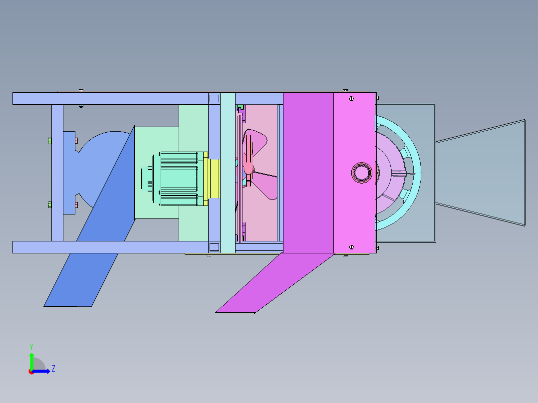 新玉米脱粒机  sw20左视图