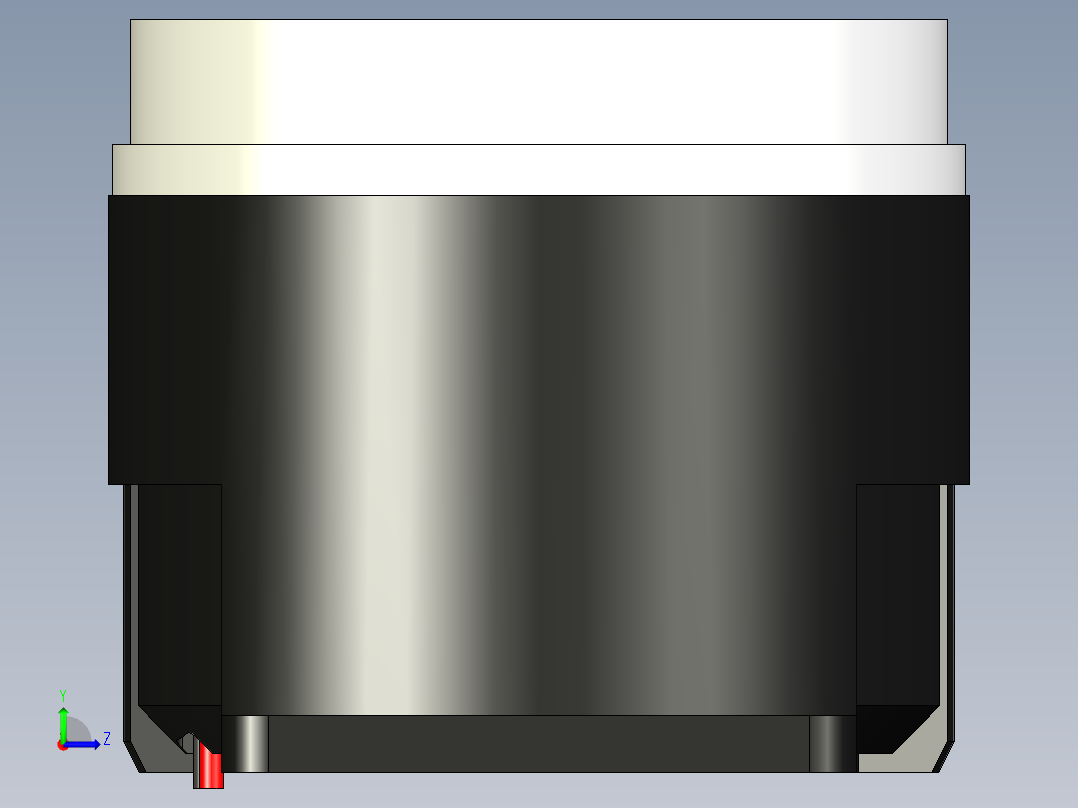 用于GSM信号的120dB 12V内部警报器左视图