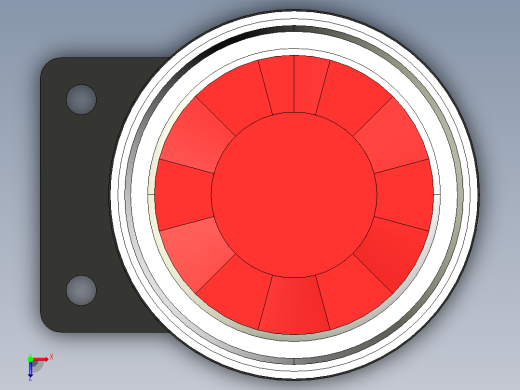 用于GSM信号的120dB 12V内部警报器俯视缩略图