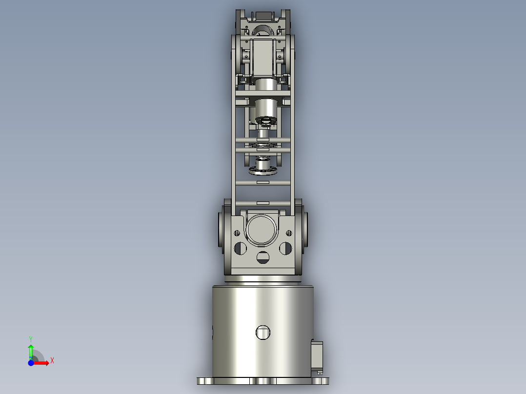 开源视觉语音机械臂前视图