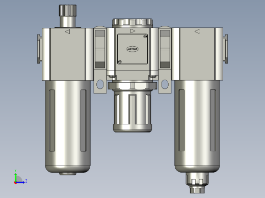 亚德客气源处理元件GAC系列左视缩略图