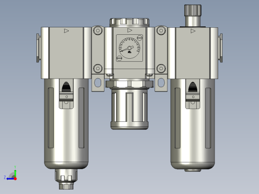 亚德客气源处理元件GAC系列右视缩略图