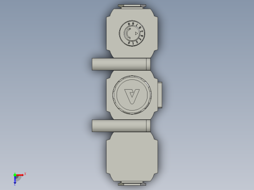 亚德客气源处理元件GAC系列俯视缩略图