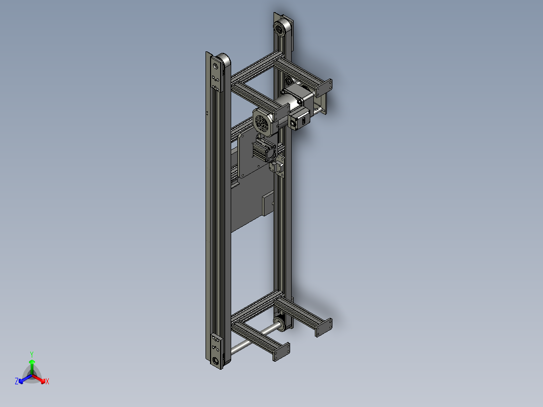 中间过渡同步带输送线