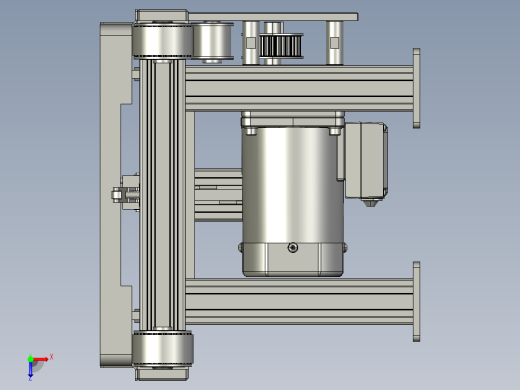 中间过渡同步带输送线俯视缩略图