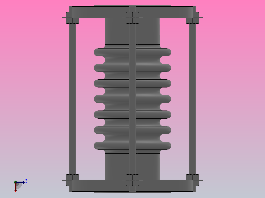 B型膨胀节_B650N后视图