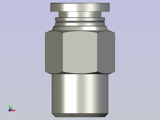 气管接头BPC802(4分之1前视缩略图