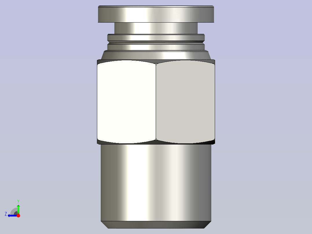 气管接头BPC802(4分之1右视图