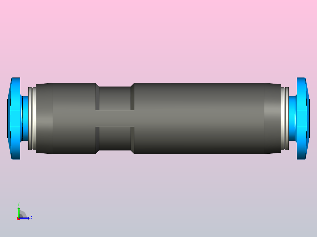 快插接头QSK-4左视图