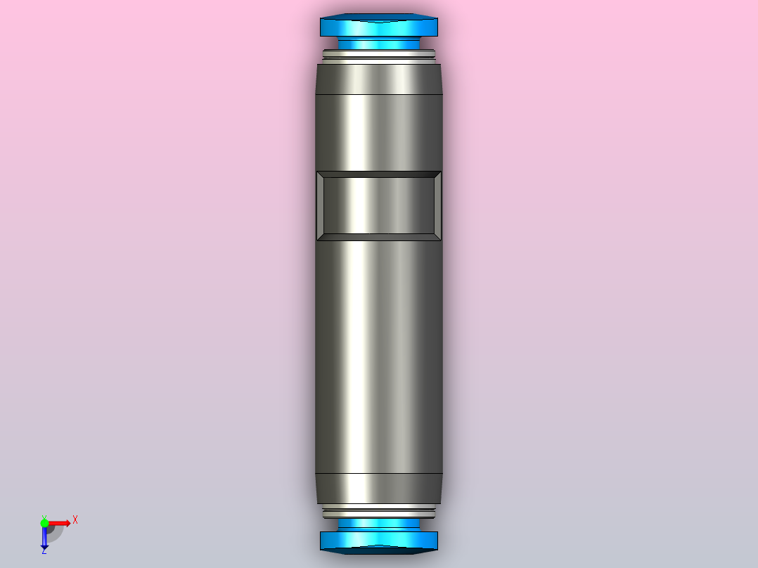 快插接头QSK-4俯视图