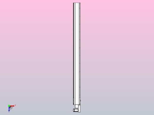 皮带直线轴半封闭可选导轨TPA-HNB-175D-140-L2300-MR-C-P75-N3俯视缩略图