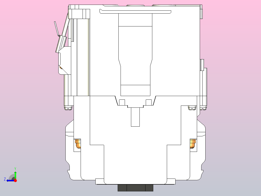 接触器SD-T80右视图