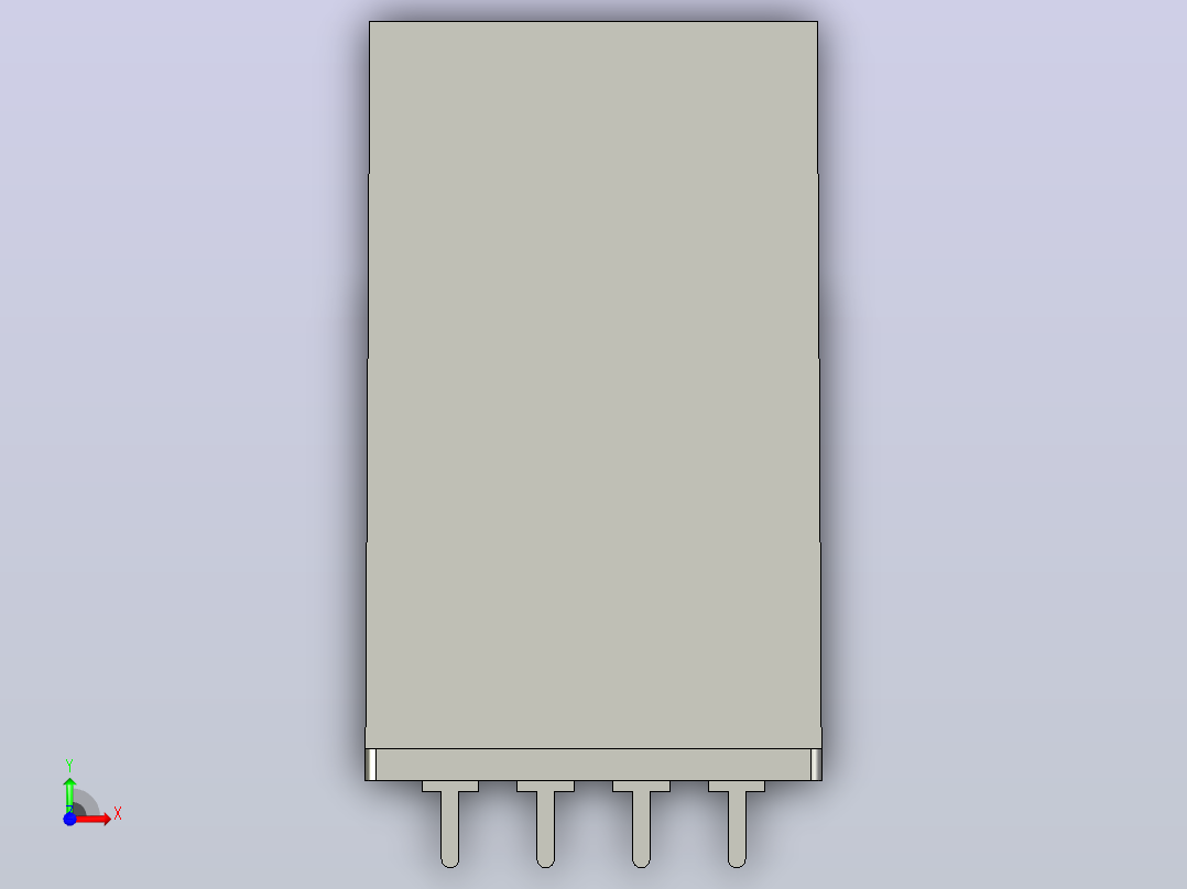 和泉通用继电器RU4S-A220前视图