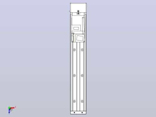 钢基模组TPA-KSR-5002C-300A1-MU-H1俯视缩略图