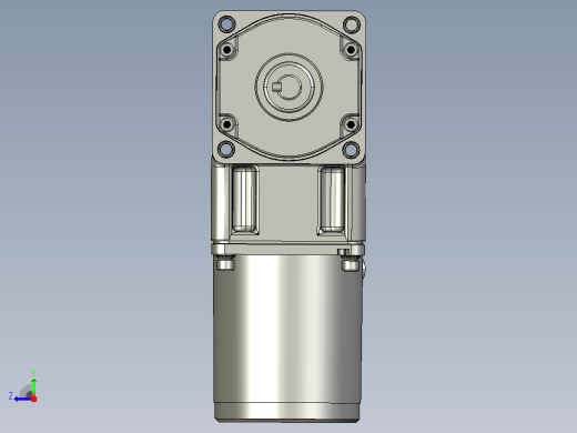 交流减速机5TK20GU-C(5GU3RT-180RT)新右视缩略图