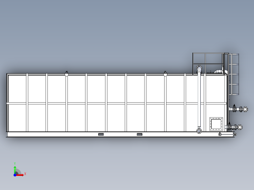 储油罐设计前视缩略图