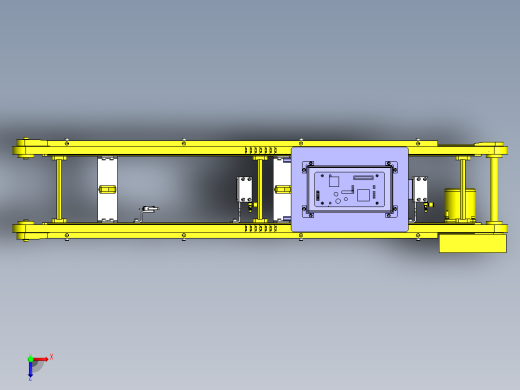 防止托盘传送反向移动机构俯视缩略图
