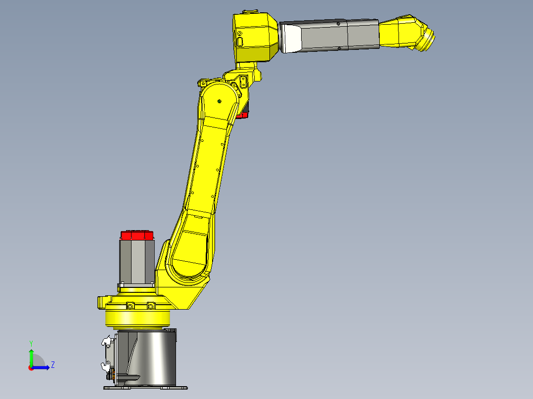 发那科fanuc m10ia左视图