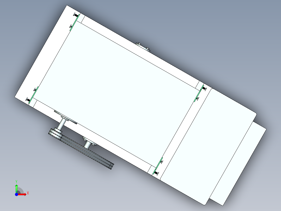 核桃去壳机（cad+pro+说明书）前视图