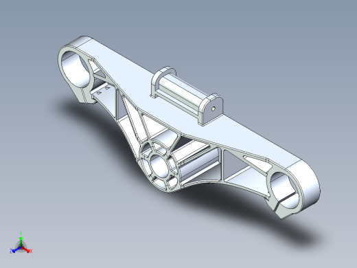 SOLIDWORKS AMAROK 三重夹