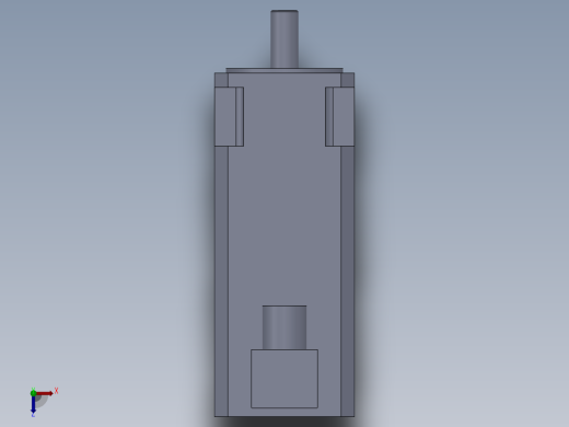 西门子伺服电机俯视缩略图
