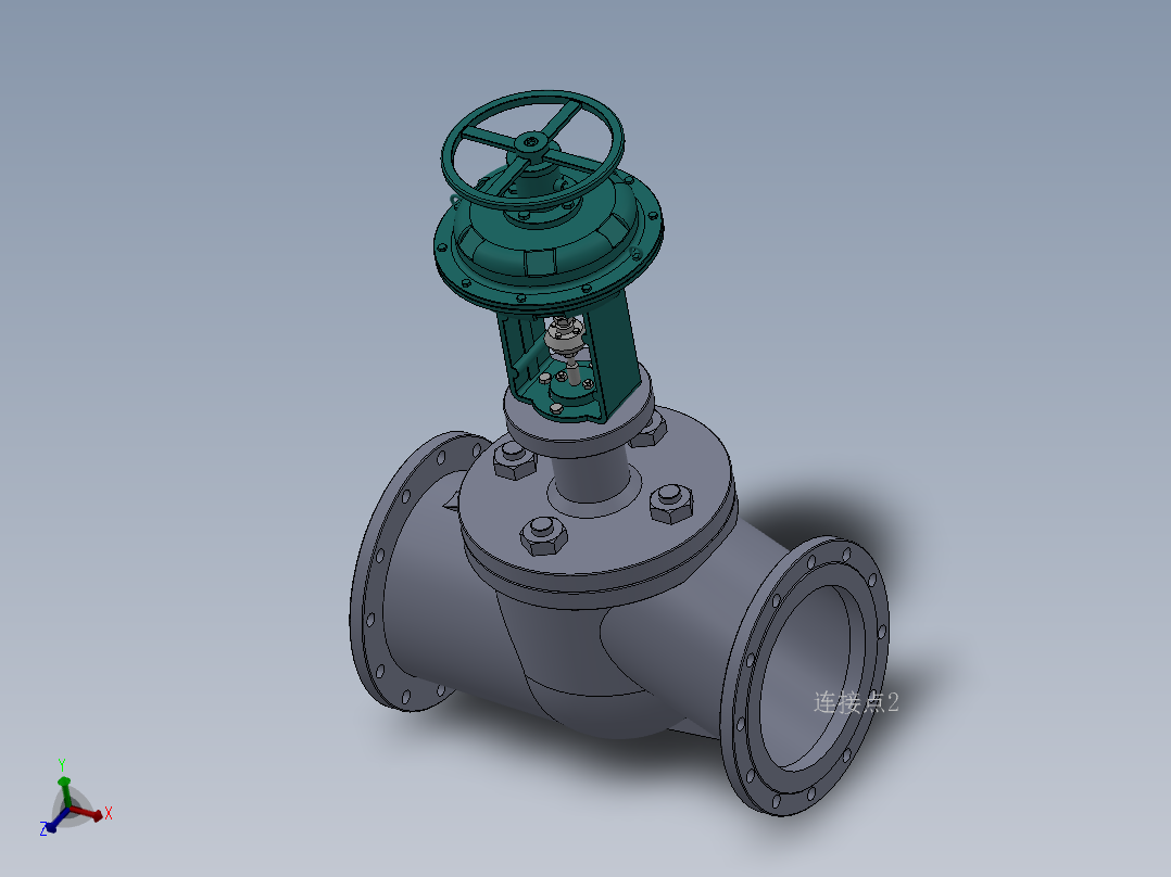 气动调节阀-铸铁 DN25-DN300