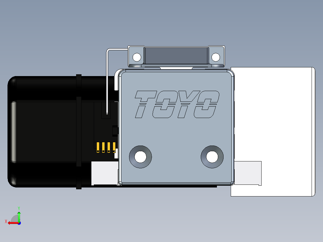 Toyo东佑达直线模组-M65-S-X52-500-L-M40-C4后视图