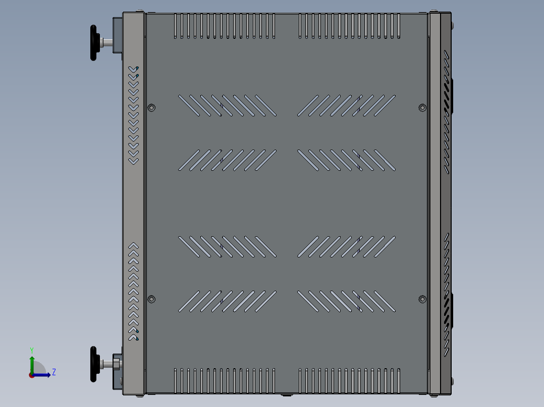【E75】【IGS】【转】钣金电控箱左视图