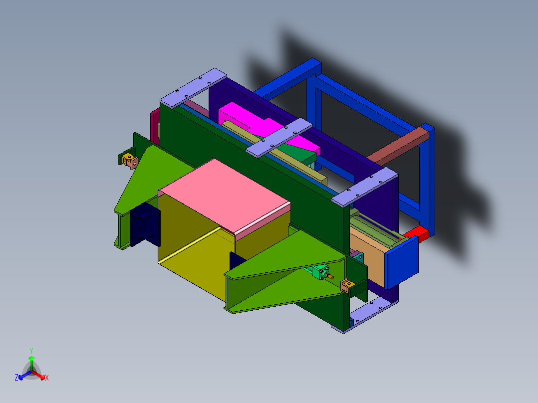 机箱钣金件加工用定位装置