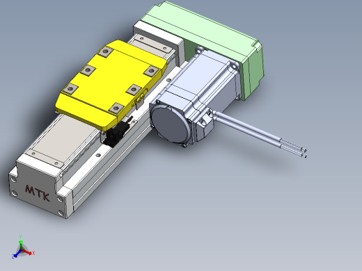 GTH内嵌丝杆全封闭GTH8-BR-60步进