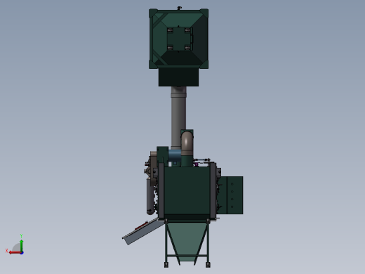 履带50型喷砂机(加高100)后视缩略图