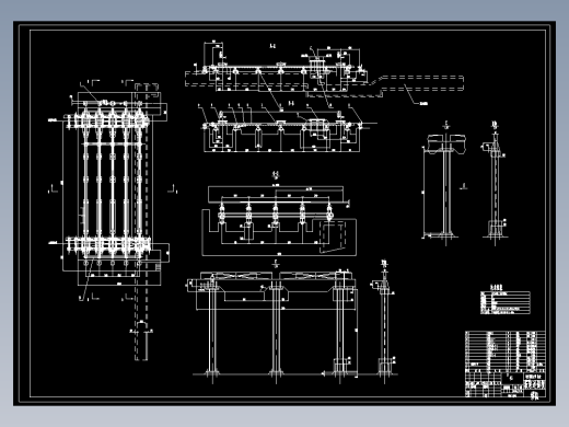 JS049-板坯连铸横移机设计