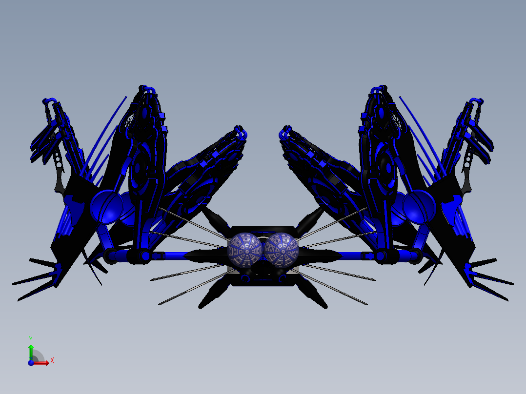 Dragonfly Drone Zip File前视图