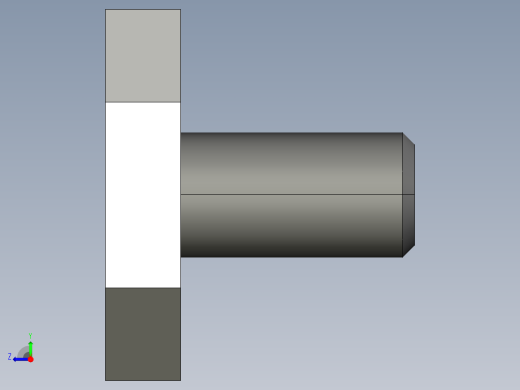 偏心夾具2327-3D多系列多零件图纸模型右视缩略图