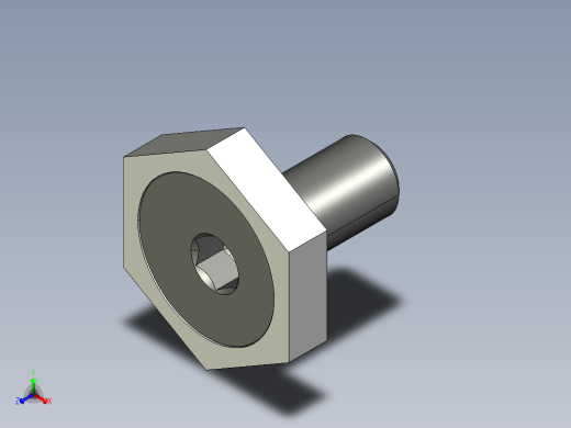 偏心夾具2327-3D多系列多零件图纸模型正等轴测缩略图