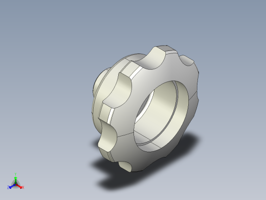 工程塑膠手輪(安裝重力指示器用)VHT,VHT.INOX-3D多系列多零件图纸模型