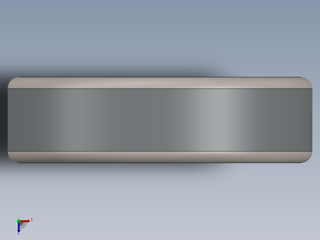 6002滚珠轴承俯视图