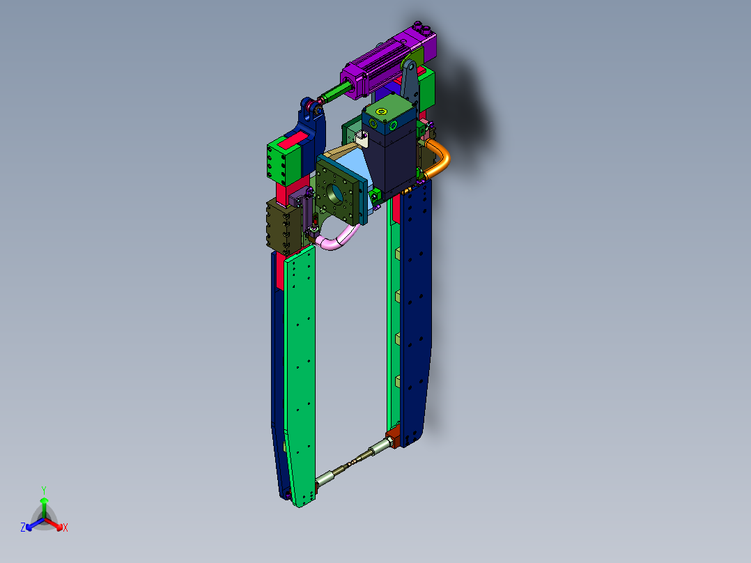 汽车车身点焊焊接机器人焊钳