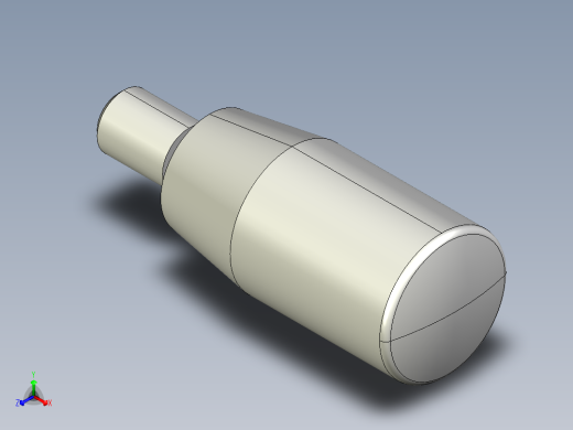 把手(迴轉)I.301+x-3D多系列多零件图纸模型