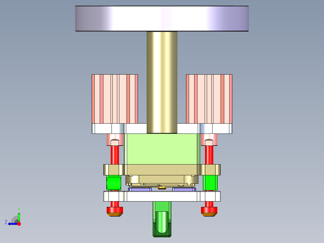 X3-笔记本CNC工装夹具三维模型CNC6-0906右视图